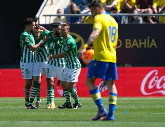 09 April 2022; stadium Nuevo Mirandilla; Cadiz; Andalucia; Spain; Primera Division; LaLiga Santander 2021 - 2022; Cadiz vs Betis 900 Cordon Press