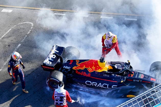 1 Max Verstappen (NLD, Oracle Red Bull Racing), F1 Grand Prix of Australia at Melbourne Grand Prix Circuit on April 10, 2022 in Melbourne, Australia. (Photo by HOCH ZWEI) Melbourne Australia