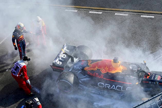 1 Max Verstappen (NLD, Oracle Red Bull Racing), F1 Grand Prix of Australia at Melbourne Grand Prix Circuit on April 10, 2022 in Melbourne, Australia. (Photo by HOCH ZWEI) Melbourne Australia