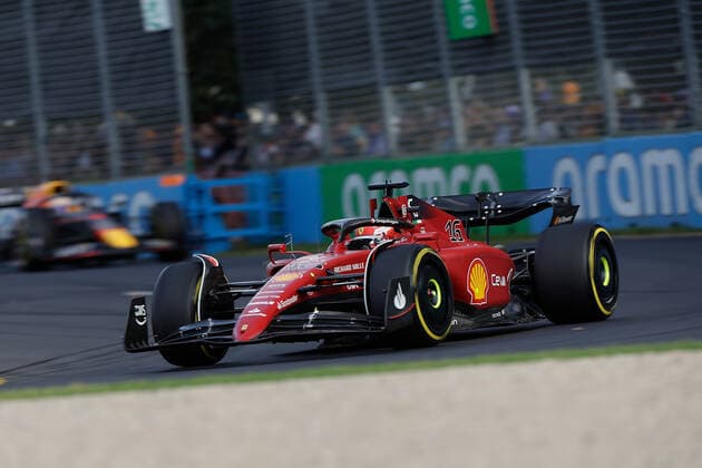 FORMULA 1 ROLEX AUSTRALIAN GRAND PRIX 2022 10.04.2022, Albert-Park, Melbourne, FORMULA 1 ROLEX AUSTRALIAN GRAND PRIX 2022 , im Bild Charles Leclerc (MCO), Scuderia Ferrari
