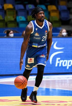 10.04.2022, xmkx, Basketball BBL Bundesliga, Fraport Skyliners - Telekom Baskets Bonn v.l. Will Cherry (Fraport Skyliners) (DFL DFB REGULATIONS PROHIBIT ANY USE OF PHOTOGRAPHS as IMAGE SEQUENCES and or QUASI-VIDEO) emspor Frankfurt am Main