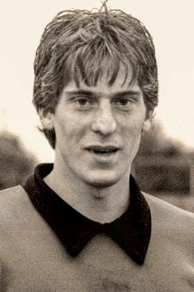 Ulli Stein Ers. TW bei Arminia Bielefeld - aus Eintracht Braunschweig - Arminia Bielefeld 0:0 am 17.11 1984 *** Ulli Stein Ers TW at Arminia Bielefeld from Eintracht Braunschweig Arminia Bielefeld 0 0 on 17 11 1984