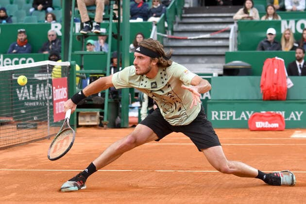 Tennis Rolex Monte-Carlo Masters 2022, STEFANOS TSITSIPAS TENNIS 2022 ROLEX MONTE-CARLO MASTERS