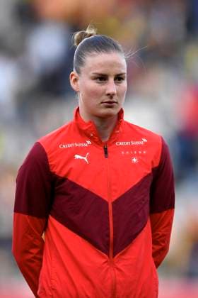 Romania v Switzerland: Group G - FIFA Women s WorldCup 2023 Qualifier Julia Stierli in action during the FIFA Women s World Cup 2023 Qualifier group G match between Romania and Switzerland at Stadionul National de Rugby Arcul de Triumf on April 08, 2022 in Bucharest, Romania. Bucharest Romania  Copyright: xAlexxNicodimx originalFilename:nicodim-romaniav220408_npUb4.jpg