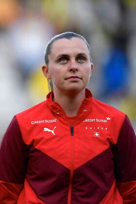 Romania v Switzerland: Group G - FIFA Women s WorldCup 2023 Qualifier Noelle Maritz in action during the FIFA Women s World Cup 2023 Qualifier group G match between Romania and Switzerland at Stadionul National de Rugby Arcul de Triumf on April 08, 2022 in Bucharest, Romania. Bucharest Romania  Copyright: xAlexxNicodimx originalFilename:nicodim-romaniav220408_npqBQ.jpg