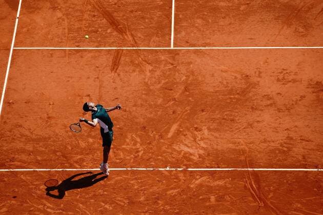 Carlos Alcaraz Garfia (Espagne) TENNIS : Master 1000 de Monte-Carlo - Monte Carlo - 13 04 2022 NorbertScanella Panoramic 