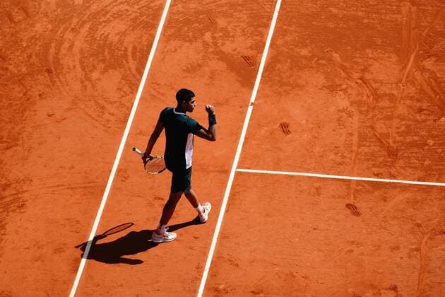 Carlos Alcaraz Garfia (Espagne) TENNIS : Master 1000 de Monte-Carlo - Monte Carlo - 13 04 2022 NorbertScanella Panoramic 