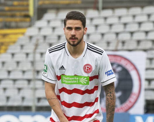 Regionalliga West, Saison 2021 2022, 26. Spieltag, 13.04.2022, Wuppertaler SV - Fortuna Düsseldorf U 23 -- Lex Tyger Lobinger ( Fortuna )