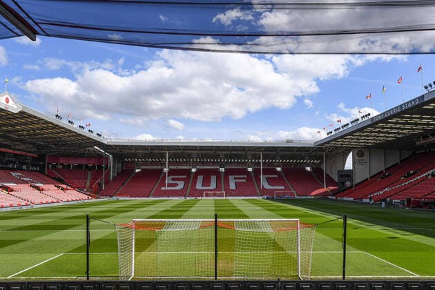 Sky Bet Championship Sheffield United v Reading A general view of Bramall Lane, the home of Sheffield United prior to their Sky Bet Championship game against Reading Sheffield Bramall Lane South Yorkshire United Kingdom Copyright: xSimonxWhitehead NewsxImagesx