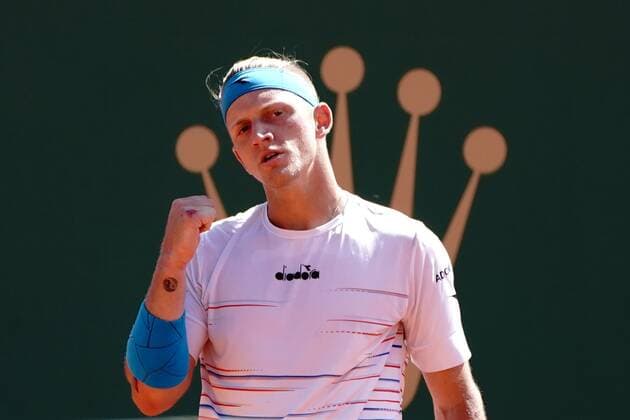 Alejandro Davidovich Fokina (Espagne) TENNIS : Masters 1000 de Monte Carlo - Quart de finale - Monte Carlo - 15 04 2022 NorbertScanella Panoramic 