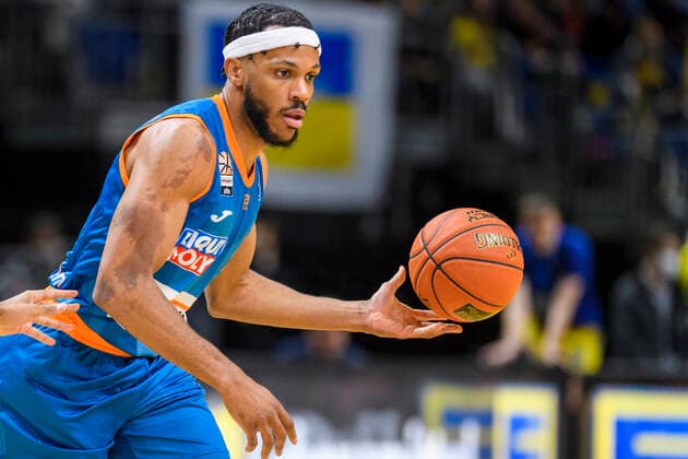 Jaron Blossomgame (ratiopharm Ulm, 04), Freisteller GER, Alba Berlin vs rationpharm ulm, BBL, Basketball - Bundesliga - Maenner, 31. Spieltag, Saison 2021 2022, 15.04.2022, GER, Alba Berlin vs rationpharm ulm, BBL, Basketball - Bundesliga - Maenner, 31. Spieltag, Saison 2021 2022, 15.04.2022, Berlin Copyright: xEibner-Pressefoto UwexKochx EP_UKH