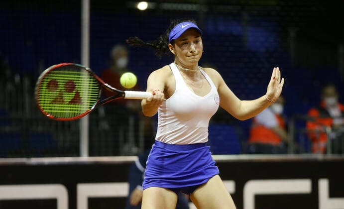 Stuttgart , Porsche Tennis Grand Prix , Qualifikation Eva Lys ( GER ) ,