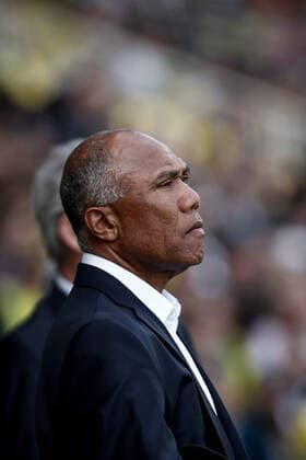Antoine Kombouare - Entraineur (Nantes) FOOTBALL : FC Nantes vs Angers SCO - Ligue 1 Uberteat - 17 04 2022 AurelienMorissard Panoramic 