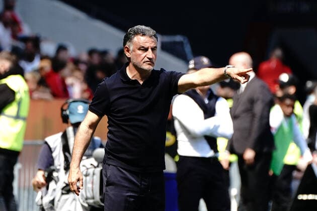 Christophe Galtier (entraineur de l OGC Nice) FOOTBALL : OGC Nice vs Lorient - Ligue 1 Uber Eats - Nice - 17 04 2022 NorbertScanella Panoramic 