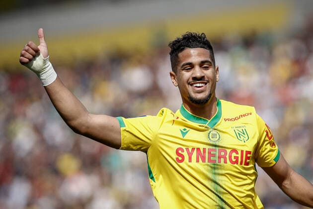 Ludovic Blas (Nantes) FOOTBALL : FC Nantes vs Angers SCO - Ligue 1 Uberteat - 17 04 2022 AurelienMorissard Panoramic 