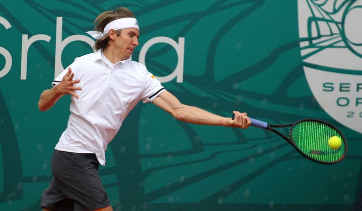 17.04.2022 Belgrade(Serbia) ATP, Tennis Herren Serbia Open tennis qualifications singles Cedrik-Marcel Stebe Germany :