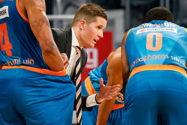 Headcoach Jaka Lakaovic (ratiopharm Ulm) Brose Bamberg - ratiopharm Ulm - easyCredit-BBL - Basketball Bundesliga Saison 2021 22 Spieltag 31, 17.04.2022 Bamberg, Brose Arena Foto: Daniel Löb Loeb Copyright: DanielxLöb