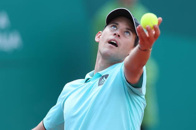 Dominic Thiem of Austria vs John Millman of Australia ATP, Tennis Herren tour Serbia open tennis center Novak,Belgrade 19.04.2022. Photo: Marko Metlas MarkoxMetlas 