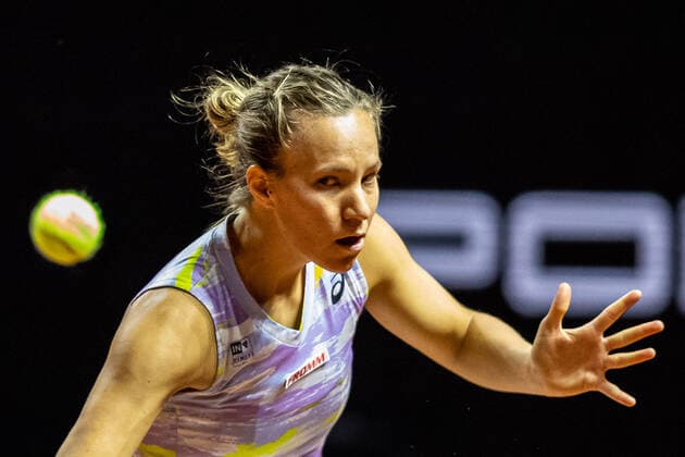 Viktorija Golubic, Swiss, Schweiz Tennis Damen Porsche-Cup Porsche Tennis Grand Prix GP Stuttgart 2022 Porsche-Arena 19.04.2022 Porsche Tennis Grand Prix Stuttgart 2022, 19.04.2022 Stuttgart Copyright: xEibner-Pressefoto RogerxBuerkex EP_EER