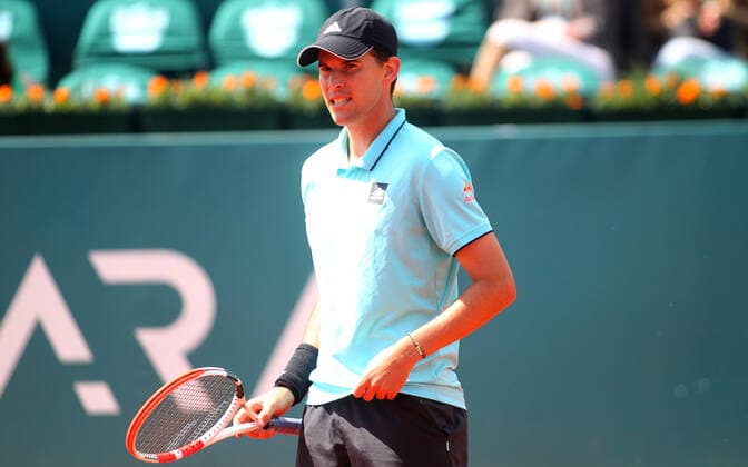 TENNIS - ATP, Tennis Herren Serbia Open 2022 BELGRADE,SERBIA,19.APR.22 - TENNIS - ATP World Tour, Serbia Open. Image shows Dominic Thiem (AUT).  GEPAxpictures xAleksandarxDjorovic