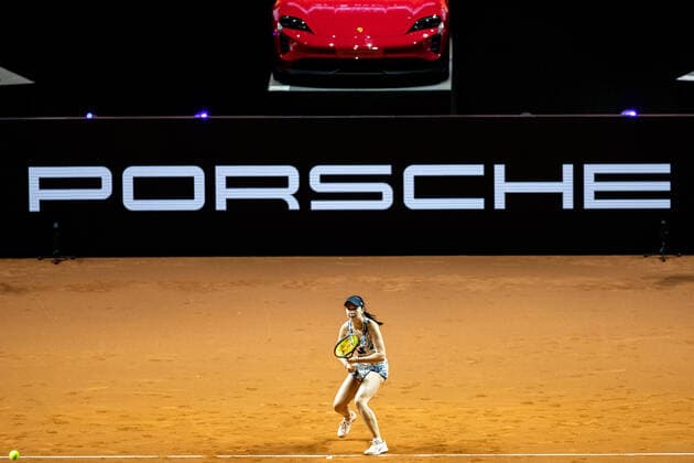 Eva Lys Germany, Deutschland Tennis Damen Porsche-Cup Porsche Tennis Grand Prix GP Stuttgart 2022 Porsche-Arena 19.04.2022 Porsche Tennis Grand Prix Stuttgart 2022, 19.04.2022 Stuttgart Copyright: xEibner-Pressefoto RogerxBuerkex EP_EER