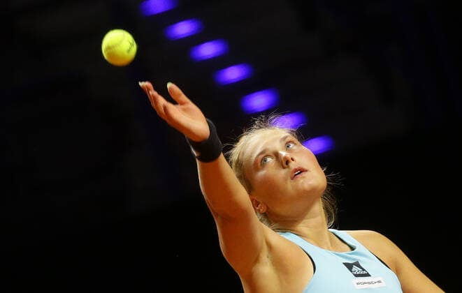 Stuttgart , Porsche Tennis Grand Prix , Nastasja Schunk ( GER )