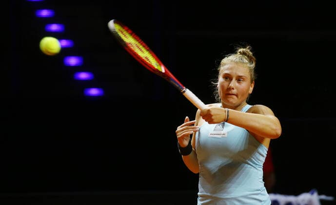Stuttgart , Porsche Tennis Grand Prix , Nastasja Schunk ( GER )