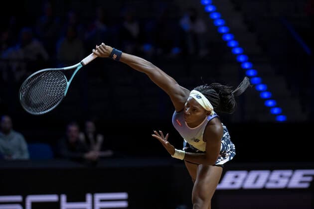 Sport Bilder des Tages Porsche Tennis Grand Prix Coco Gauff, USA