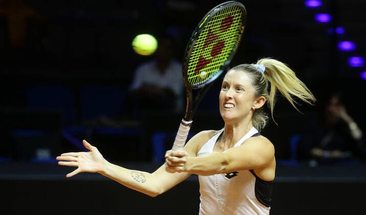 Stuttgart , Porsche Tennis Grand Prix , Storm Sanders ( AUS )