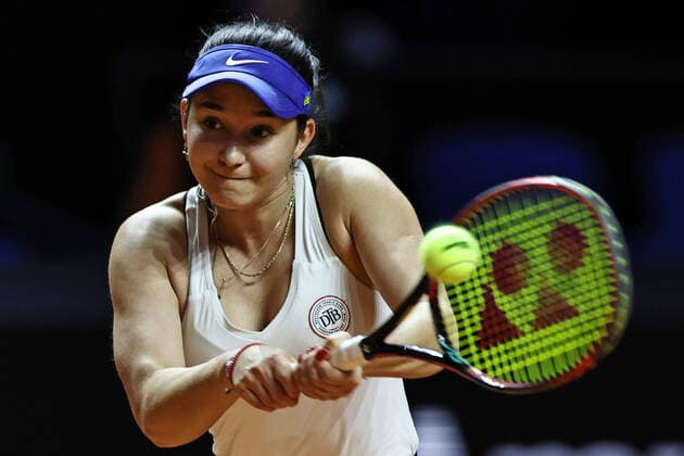 Eva Lys, GER, during 2022 Porsche Tennis Grand Prix in Stuttgart, 20 04 2022; -