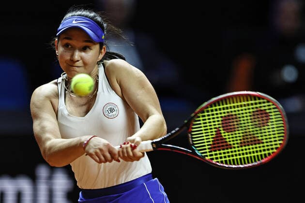 Eva Lys, GER, during 2022 Porsche Tennis Grand Prix in Stuttgart, 20 04 2022; -