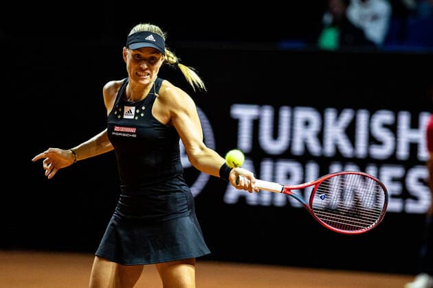 Angelique Kerber Deutschland, Germany Tennis Damen Porsche-Cup Porsche Tennis Grand Prix GP Stuttgart 2022 Porsche-Arena 20.04.2022 Porsche Tennis Grand Prix Stuttgart 2022, 20.04.2022 Stuttgart Copyright: xEibner-Pressefoto RogerxBuerkex EP_EER