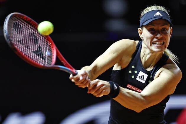 Angelique Kerber, GER, during 2022 Porsche Tennis Grand Prix in Stuttgart, 20 04 2022; -