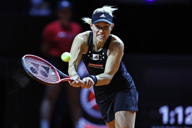 Angelique Kerber, GER, during 2022 Porsche Tennis Grand Prix in Stuttgart, 20 04 2022; -