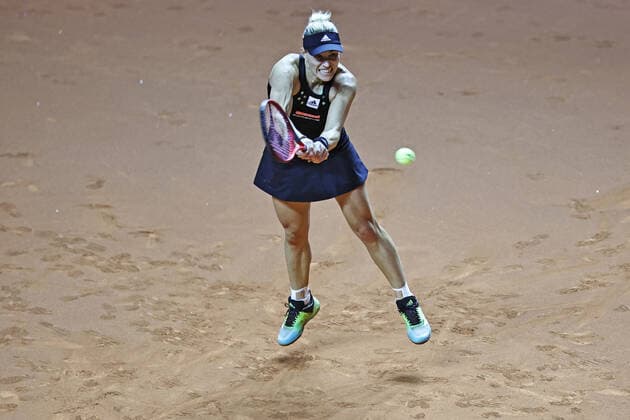 Angelique Kerber, GER, during 2022 Porsche Tennis Grand Prix in Stuttgart, 20 04 2022; -