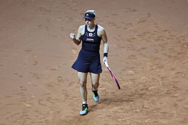 Angelique Kerber, GER, during 2022 Porsche Tennis Grand Prix in Stuttgart, 20 04 2022; -