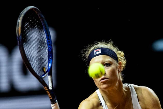 Laura Sigemund Tennis Damen Porsche-Cup Porsche Tennis Grand Prix GP Stuttgart 2022 Porsche-Arena 20.04.2022 Porsche Tennis Grand Prix Stuttgart 2022, 20.04.2022 Stuttgart Copyright: xEibner-Pressefoto RogerxBuerkex EP_EER