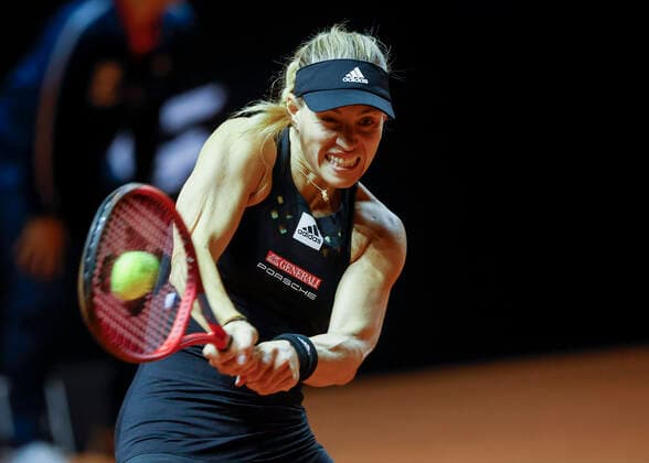 Angelique Kerber Tennis - Porsche Tennis Grand Prix 2022 - WTA, Tennis Damen - Porsche-Arena - Stuttgart - - Germany - 20 April 2022. Copyright: xJuergenxHasenkopfx