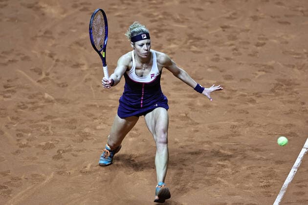 Laura Siegemund, GER, during 2022 Porsche Tennis Grand Prix in Stuttgart, 20 04 2022; -