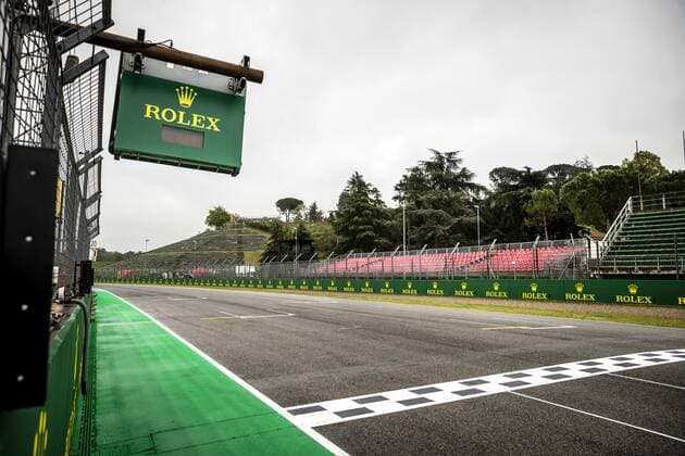 IMOLA - The Autodromo Enzo e Dino Ferrari in Imola ahead of the Emilia Romagna F1 Grand Prix. REMKO DE WAAL GP Emilia - Romagna 2022 2022 xVIxANPxSportx xxANPxIVx