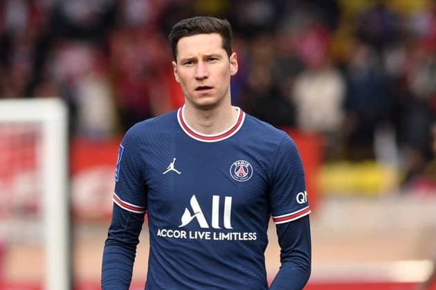 Ligue 1 2021-22, AS Monaco-PSG 3-0, JULIAN DRAXLER LIGUE 1 2021-22 AS MONACO-PSG PARIS SAINT GERMAIN 3-0