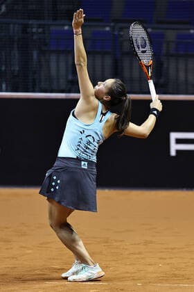 Daria Kasatkina, RUS, during 2022 Porsche Tennis Grand Prix in Stuttgart, 21 04 2022; -