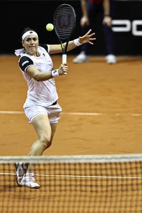 Ons Jabeur, TUN, during 2022 Porsche Tennis Grand Prix in Stuttgart, 21 04 2022; -