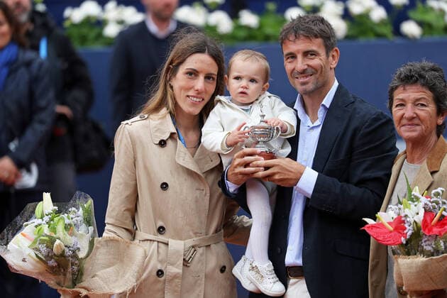 Barcelona Open Banc Sabadell 2022 - Day Four Tribute to Tommy Robredo upon retiring from active tennis after being eliminated by Bernabe Zapata on the first day of the Barcelona Open Banc Sabadell, in Barcelona, on 20th April 2022. Barcelona Barcelona Spain  Copyright: xUrbanandsportx originalFilename:urbanandsport-tributet220420_npB4P.jpg