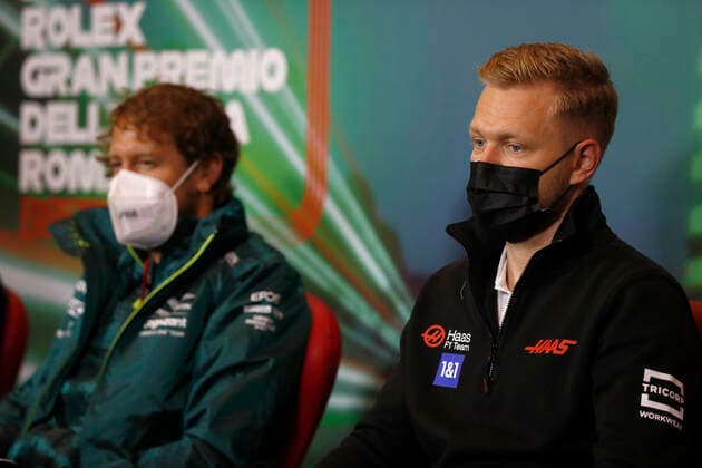 20 Kevin Magnussen (DNK, Haas F1 Team), F1 Grand Prix of Emilia Romagna at Autodromo Enzo e Dino Ferrari on April 22, 2022 in Imola, Italy. (Photo by Carl Bingham LAT Motorsport Images DPPI via HOCH ZWEI) Imola Italy