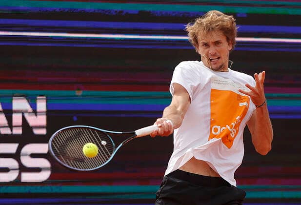 22.04.2022, BMW Open by American Express 2022, Auftakt PK, MTTC Iphitos Muenchen, Tennis im Bild: Alexander Zverev (GER)