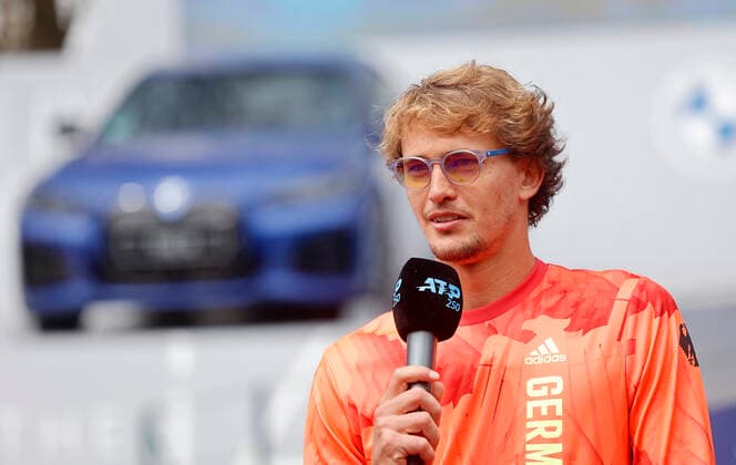 22.04.2022, BMW Open by American Express 2022, Auftakt PK, MTTC Iphitos Muenchen, Tennis im Bild: Alexander Zverev (GER)