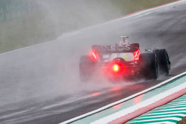 44 Lewis Hamilton (GBR, Mercedes-AMG Petronas F1 Team), F1 Grand Prix of Emilia Romagna at Autodromo Enzo e Dino Ferrari on April 22, 2022 in Imola, Italy. (Photo by HOCH ZWEI) Imola Italy