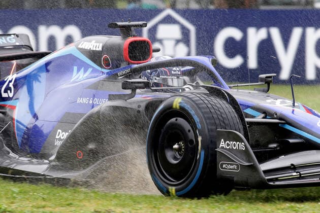 Alex Albon (THA, Williams Racing 23), Dreher ITA, Formel 1 Grand Prix Emilia Romagna, Imola, 22.04.2022 ITA, Formel 1 Grand Prix Emilia Romagna, Imola, 22.04.2022 Imola