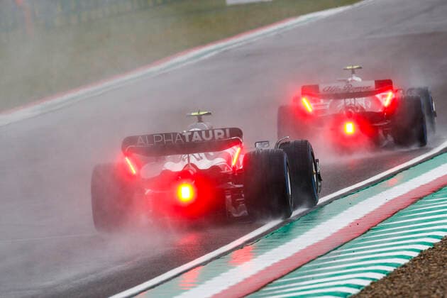 22 Yuki Tsunoda (JPN, Scuderia AlphaTauri), F1 Grand Prix of Emilia Romagna at Autodromo Enzo e Dino Ferrari on April 22, 2022 in Imola, Italy. (Photo by HOCH ZWEI) Imola Italy